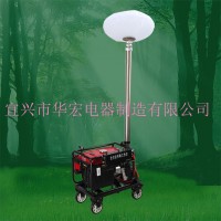 工程移动照明车   球形月球灯