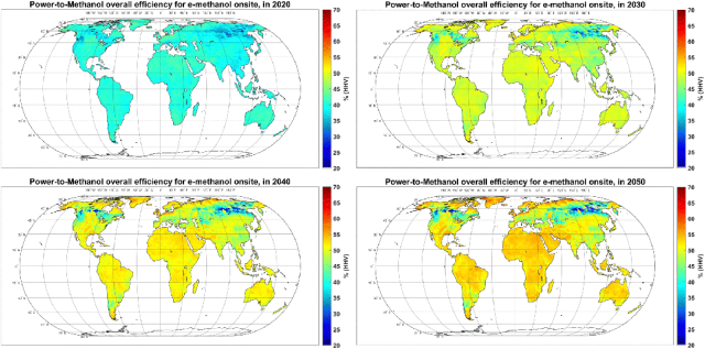 Energy & Enviro<i></i>nmental Science期刊论文分享:基于可变可再生能源电力的全球绿色甲醇生产潜力 Energy & Enviro<i></i>nmental Science期刊论文分享:基于可变可再生能源电力的全球绿色甲醇生产潜力