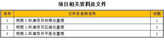 精密机械仪器设备项目相关资料